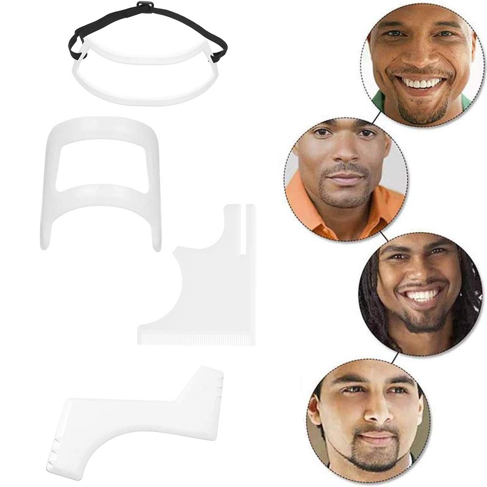 Amazon.co.jp: ひげシェーパーテンプレート シェービングガイド ヒゲ